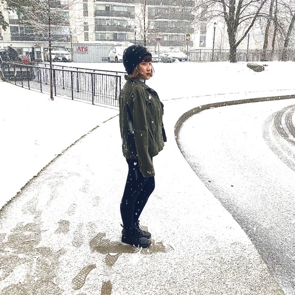 Olive green jacket - Picture 3 of 4